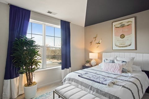 Large Bedroom Windows at the Heights at Glen Mills in Glen Mills, PA