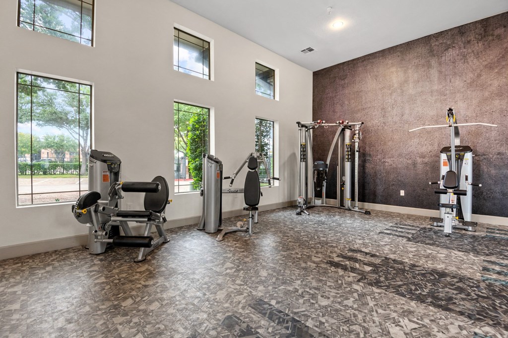 the gym at 1861 muleshoe road at Mission Gate, Plano, Texas