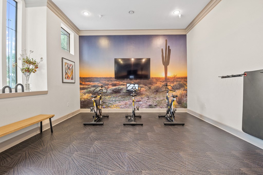 Cycle space at Mission Gate in Plano TX