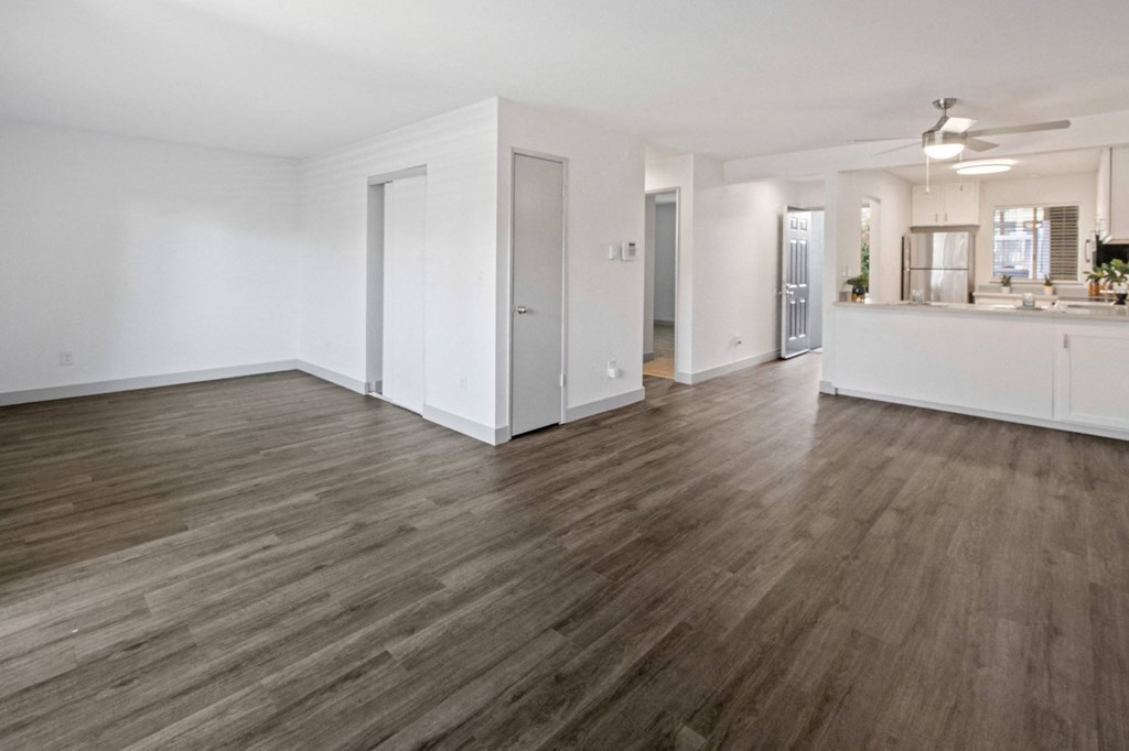 Open living area at Bay Village in Vallejo, CA