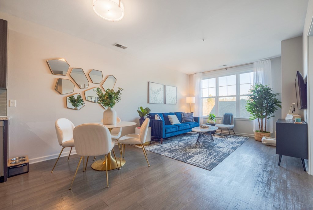 Open Living Area at The Heights at Glen Mills in Glen Mills, PA 19342