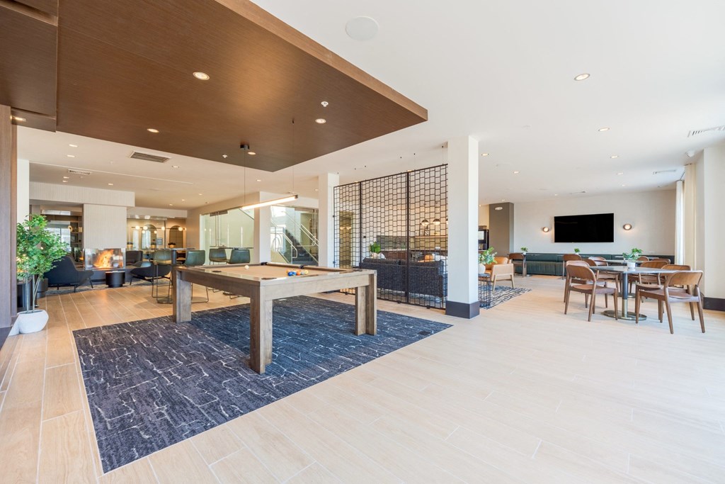 Billiard Table in the Clubhouse at The Heights at Glen Mills in Glen Mills, PA 19342