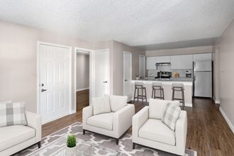 Open living space at Arcadia Apartment Homes in Centennial, CO