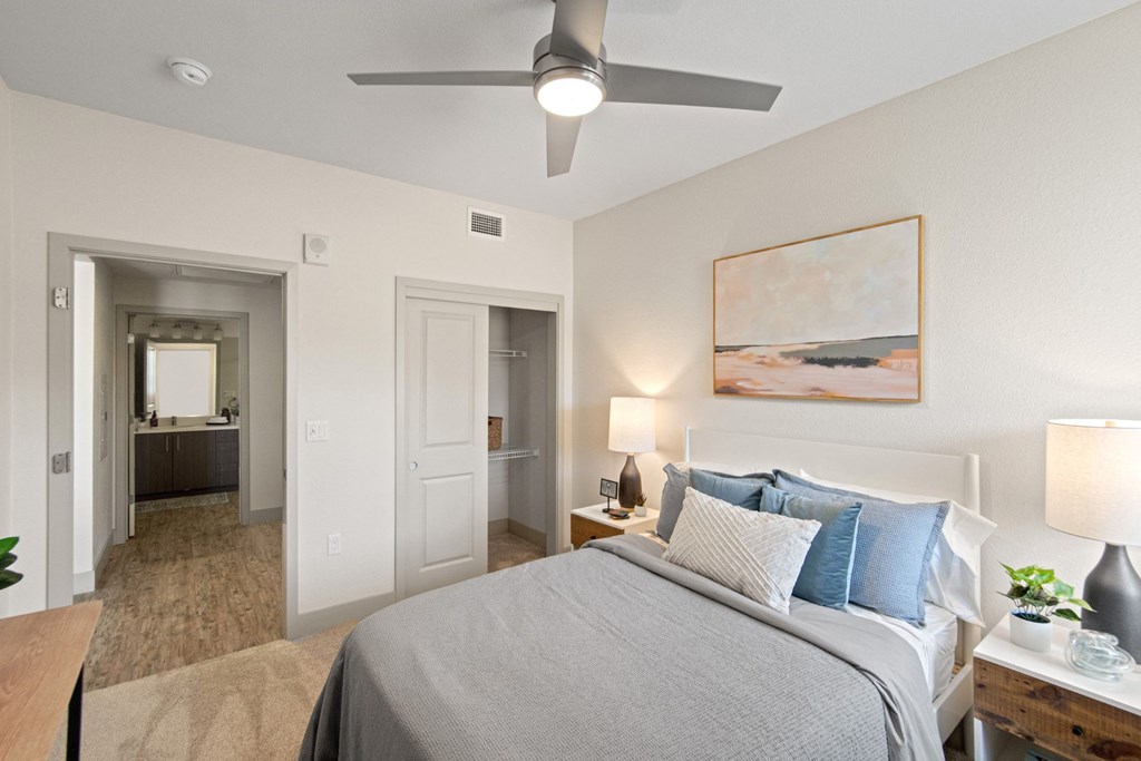 Unit Bedroom at Aventine Apartments in Hercules, CA 94547