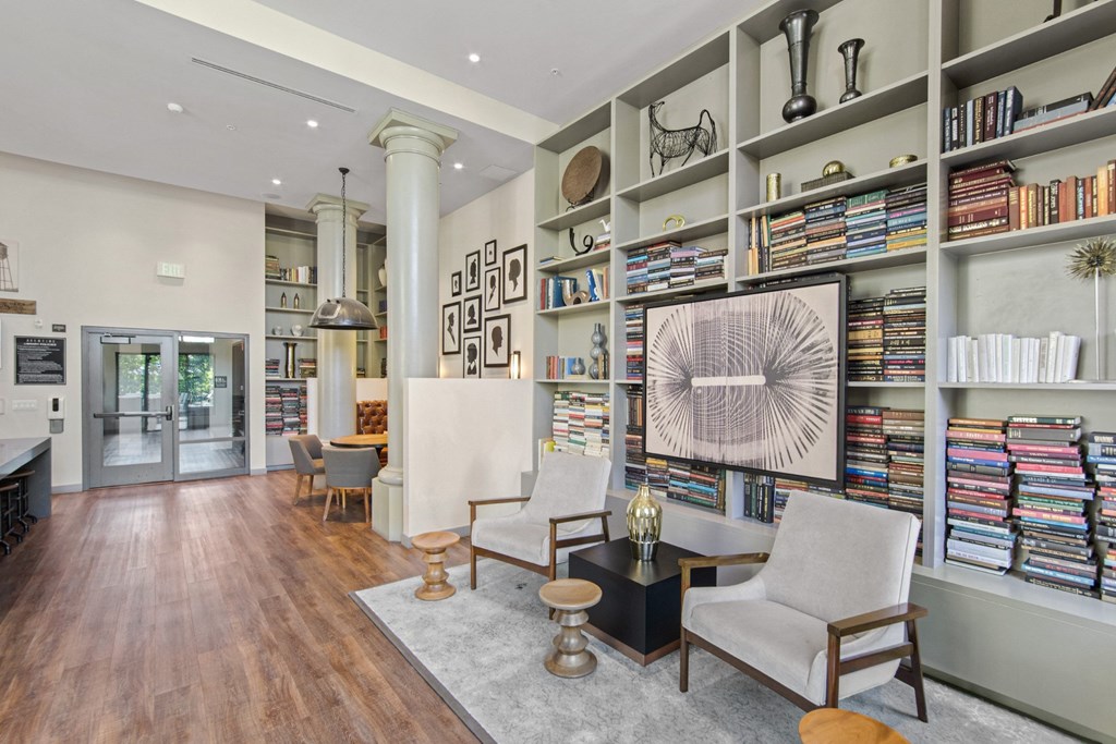 Library Seating at Aventine, California, 94547