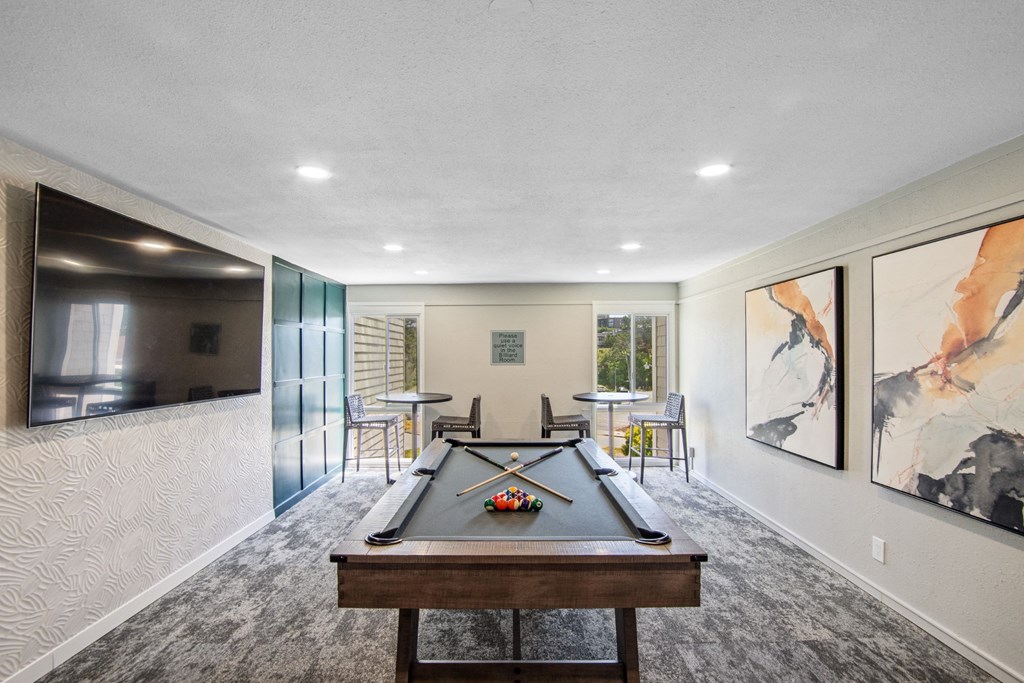 Billiards Room at Delphine on Diamond in San Francisco, CA 94131