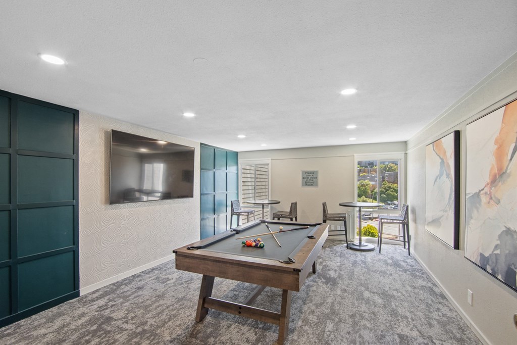 Billiards Room at Delphine on Diamond in San Francisco, CA 94131