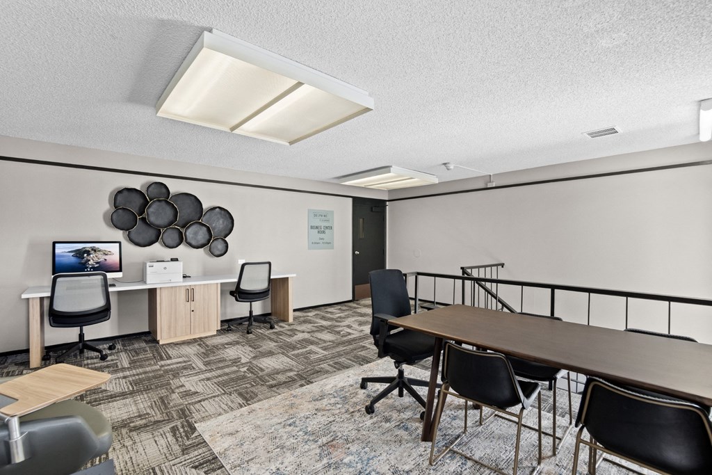 Business Center at Delphine on Diamond in San Francisco, CA 94131