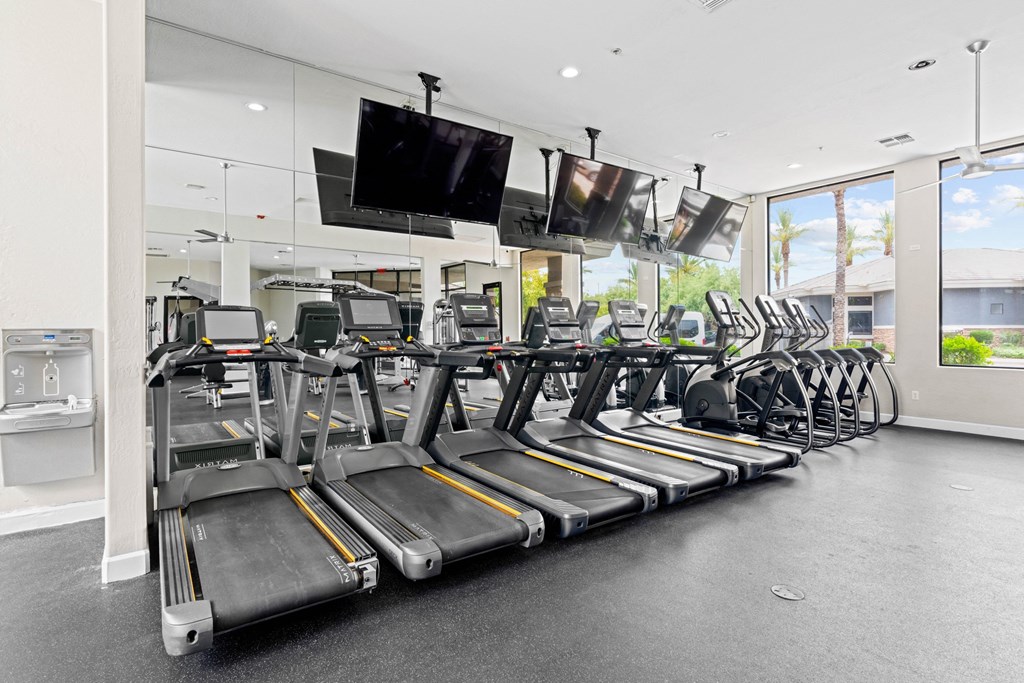 Plenty of Cardio Equipment at Element Deer Valley in Phoenix, AZ