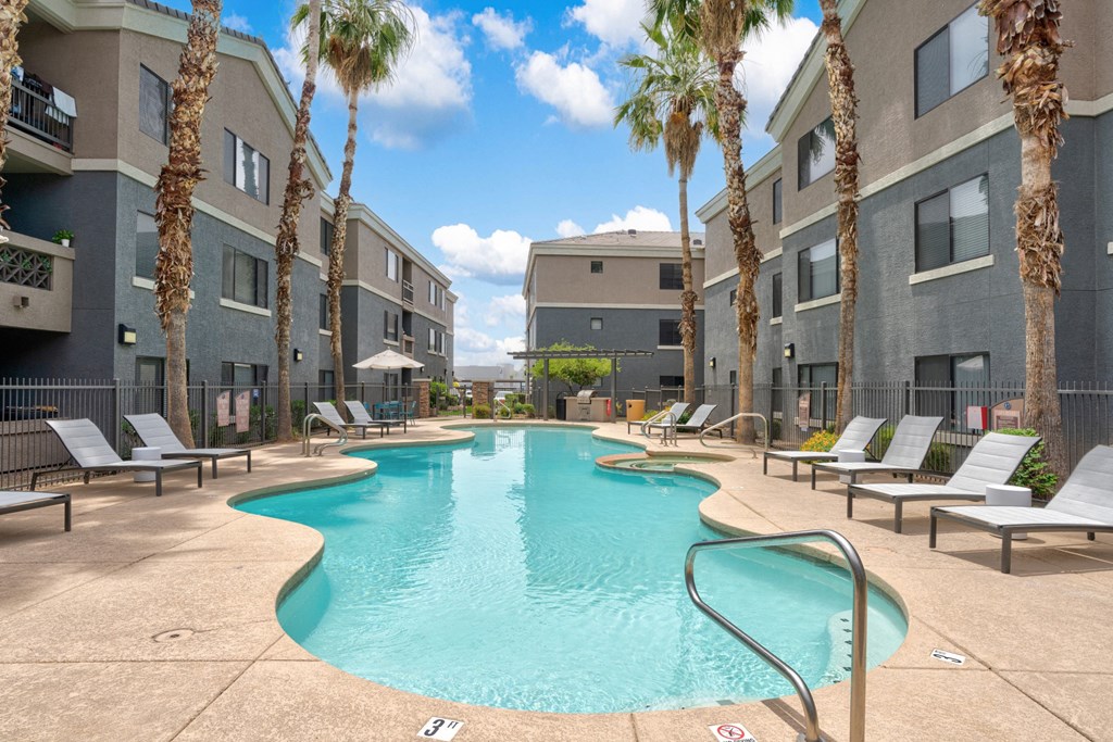 Resort Style Pools at Element Deer Valley in Phoenix, AZ