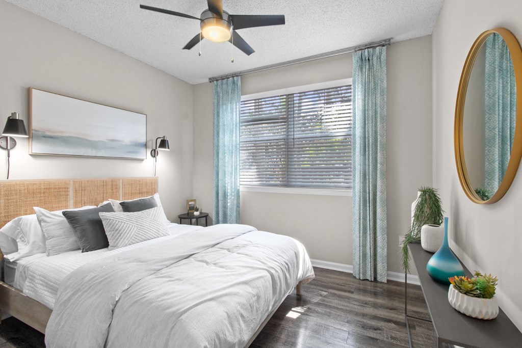 Furnished Bedroom at Verona at Boynton Beach Apartments in Boynton Beach, FL 33426