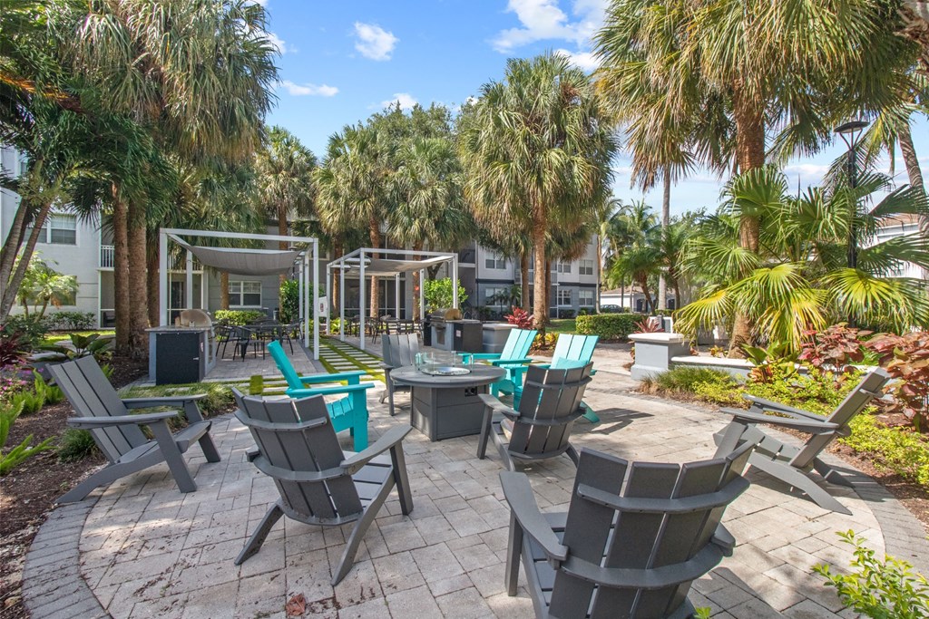 Fire Pit at Verona at Boynton Beach Apartments in Boynton Beach, FL 33426