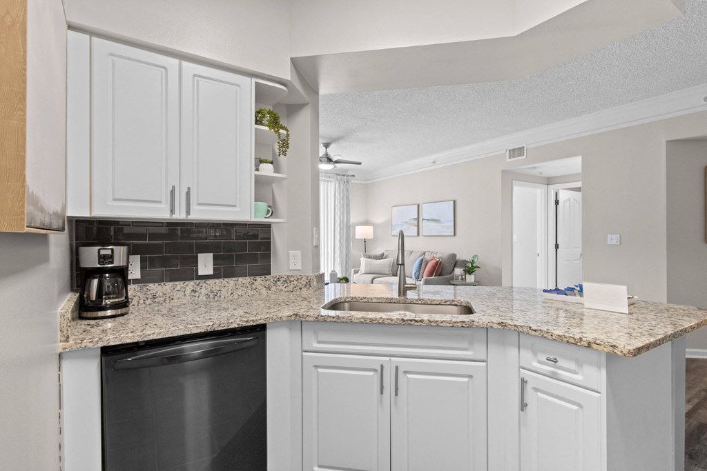Kitchen with Stainless Steel Appliances at Verona at Boynton Beach Apartments in Boynton Beach, FL 33426