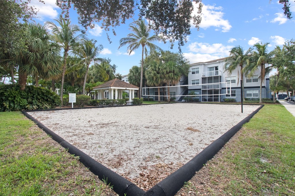 Outdoor Sand Volleyball Court at Verona at Boynton Beach Apartments in Boynton Beach, FL 33426