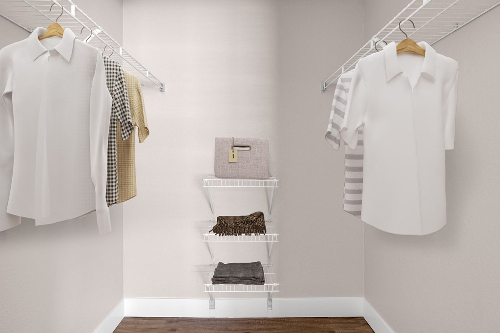 Large closet at The Links at Plum Creek in Castle Rock, CO