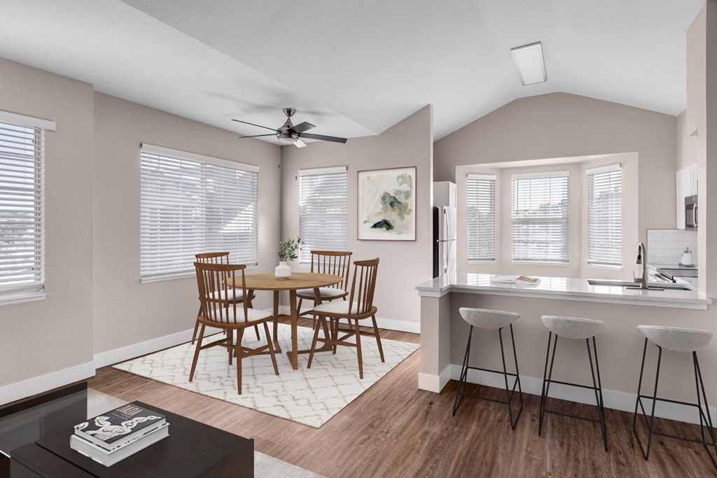 Open living space at The Links at Plum Creek in Castle Rock, CO