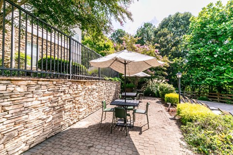 Outdoor Dining Space at Willowest in Vinings in Atlanta, GA 30339 Outdoor Dining Space at Willowest in Vinings in Atlanta, GA 30339