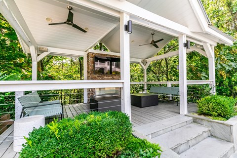 Covered Patio at Willowest in Vinings in Atlanta, GA 30339 Covered Patio at Willowest in Vinings in Atlanta, GA 30339