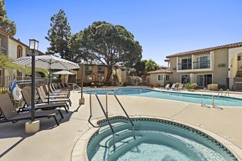 One of Several Spas at Veranda La Mesa in La Mesa, CA 91942