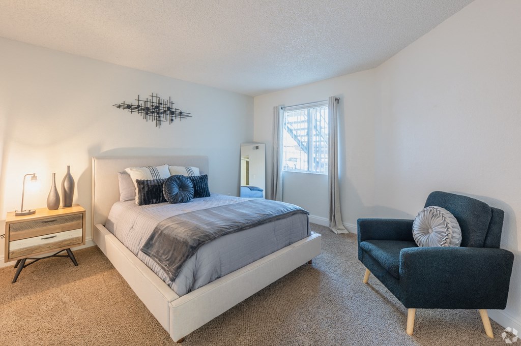 Neutral tones throughout at Sunset Winds in Henderson, NV 89014