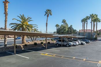 Covered parking at Sunset Winds in Henderson, NV 89014
