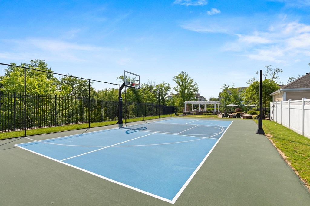 Outdoor Sports Court at Heights at Glen Mills Apartments in Glen Mills, PA 19342