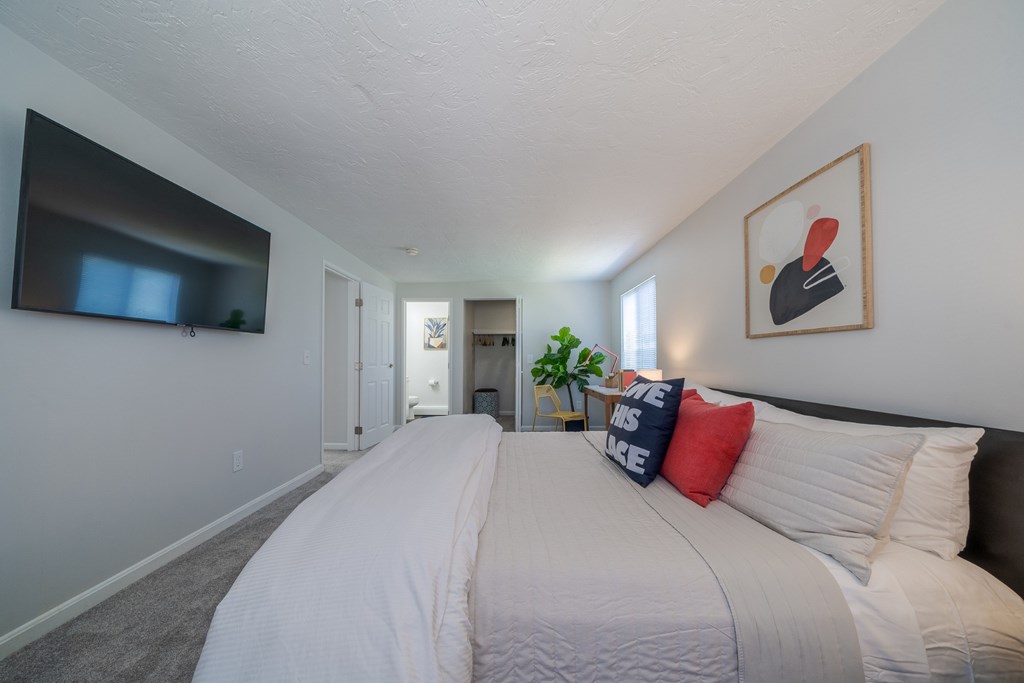 Large Primary Bedroom at Rosemont Square Apartments in Randolph, MA 02368