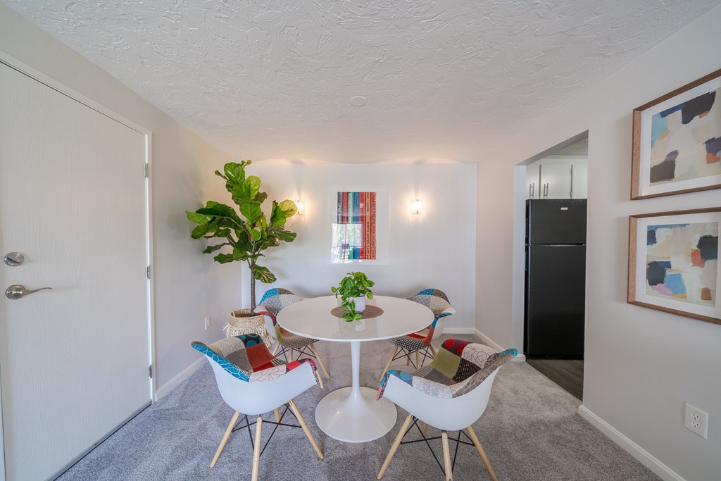 Dining Room Space at Rosemont Square Apartments in Randolph, MA 02368