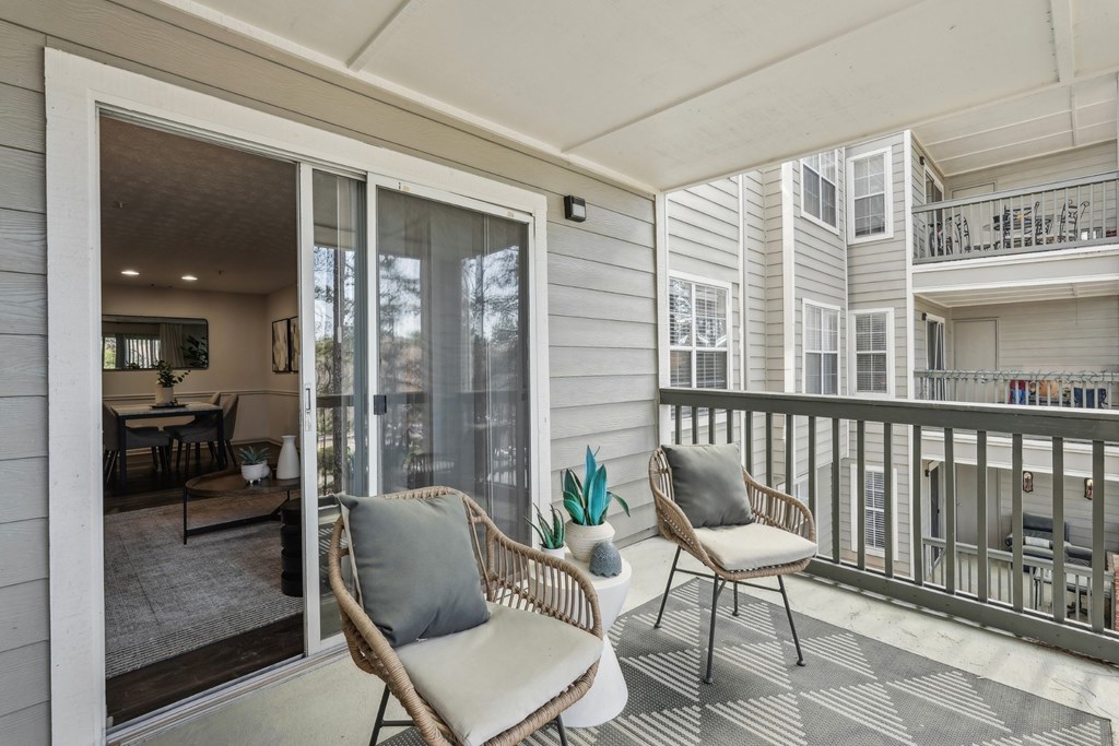 Home Balcony at Gwinnett Pointe Apartments in Norcross, GA 30093