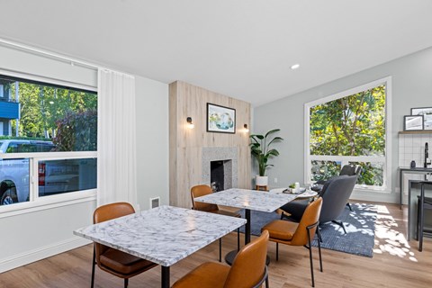 Clubhouse Space at 2000 Lake Washington Apartments in WA 98056