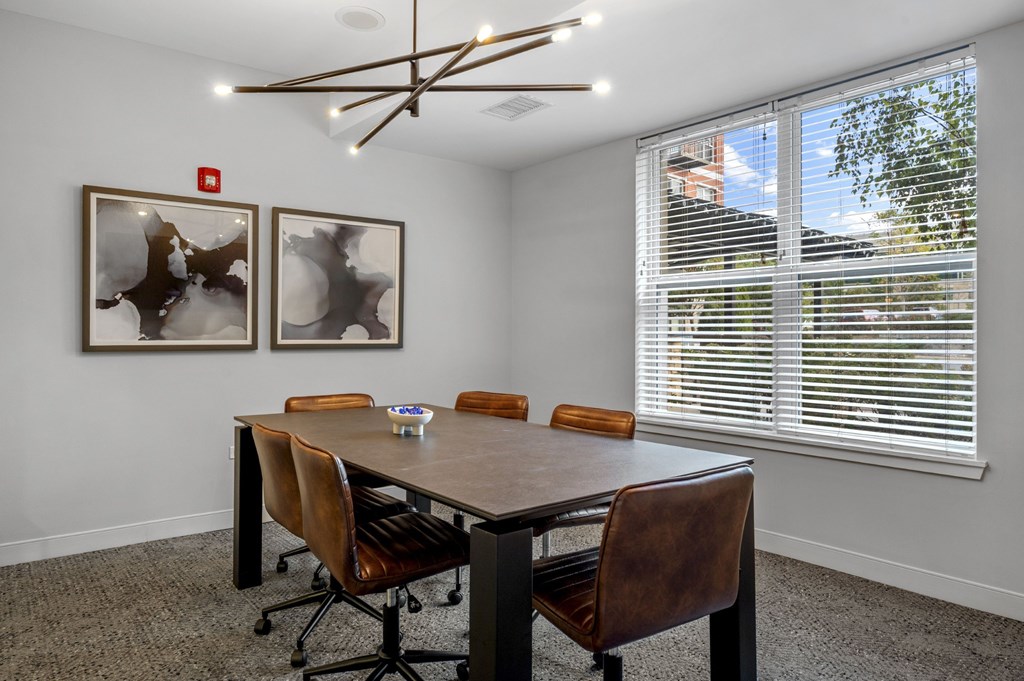 Community Conference Room at Avant at the Arboretum Apartments in Lisle, IL 60532