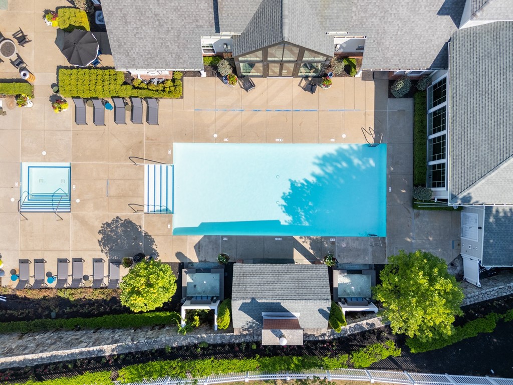 Outdoor Pool at The Residences at Stevens Pond in Saugus, MA 01906