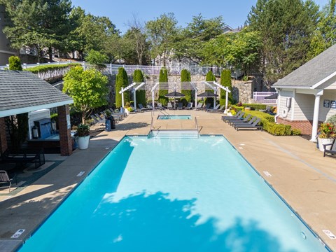 Outdoor Pool at The Residences at Stevens Pond in Saugus, MA 01906