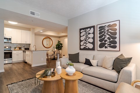 Open Concept Floor Plan at Willowest in Vinings Apartments in Atlanta, GA 30339