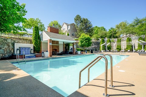 Outdoor Pool at The Residences at Stevens Pond in Saugus, MA 01906