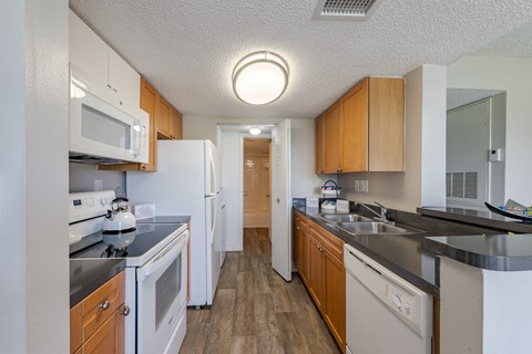 Kitchen Space at The Landings at Pembroke Lakes Apartments in Pembroke Pines, FL 33025