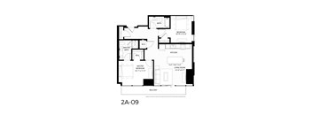 B1 Floor plan | 1,100 Sq. Ft. at 365 Nicollet, Manchester