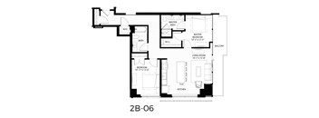 B3 Floor plan | 1,119 Sq. Ft. at 365 Nicollet, Manchester , 55401
