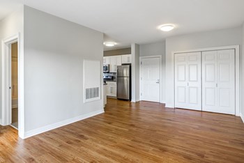 Interior apartment view with hardwood style flooring - Photo Gallery 3