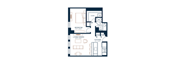 Belden Stratford | 1 Bedroom 1 Bath | 874 Sq Ft  at The Belden Stratford, Chicago, IL
