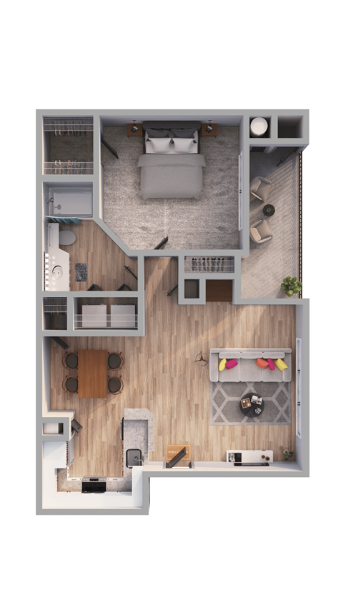 A1 Floor Plan  at The Links at Plum Creek, Castlerock, CO, 80104