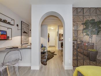 Spacious Floor Plans with Desk Area