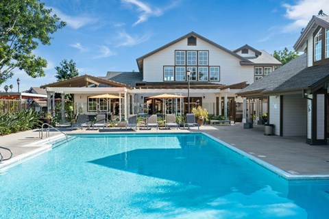 Outdoor Pool at Chino Hills Apartments in Chino Hills, CA 91709