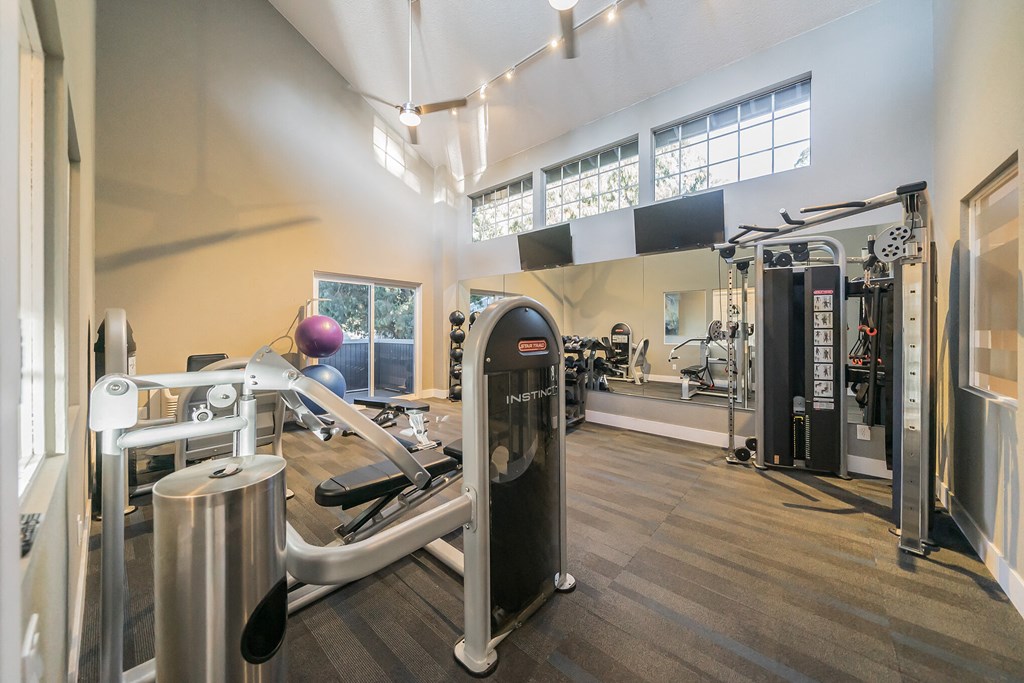 State of the art fitness center at Bay Village, California, 94590