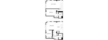 2 Bed 2 Bath Floor Plan | 1,247 Sq. Ft. at G12, Los Angeles