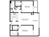 THE LENOX Floor Plan THE LENOX Floor Plan at 2460 Peachtree, Atlanta, Georgia