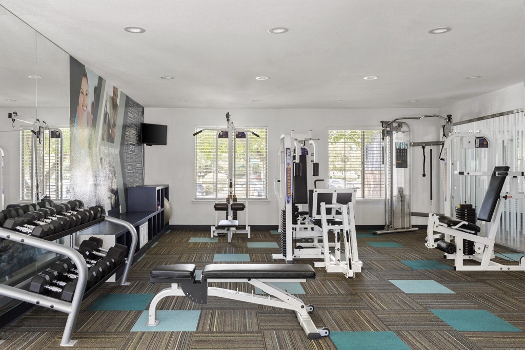 Fitness Center at Verona Apartments in Littleton, CO