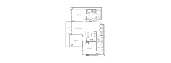 Vue|Marina|2 Bedroom|2.5 Bathroom  at Vue, California, 90731