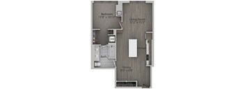 1 bed 1 bath J | 788 Sq. Ft. at The Mason Apartments, Chicago
