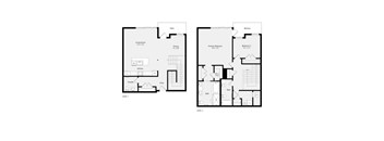 2  Bed  2.5 Bath Floor Plan | 1,825 Sq. Ft. at Misora Apartments, San Jose, CA, 95128